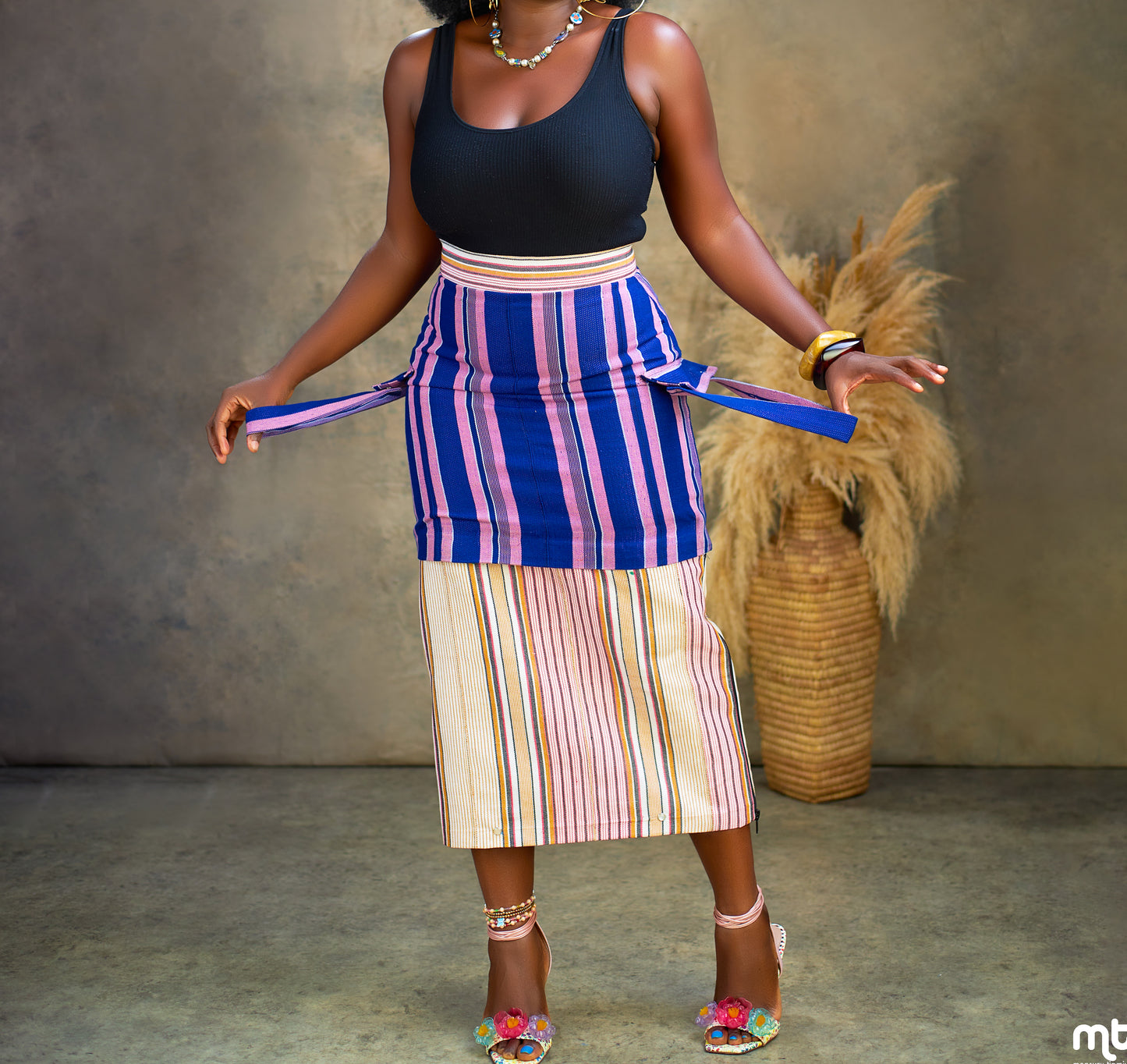 AFIKE CONVERTIBLE SKIRT