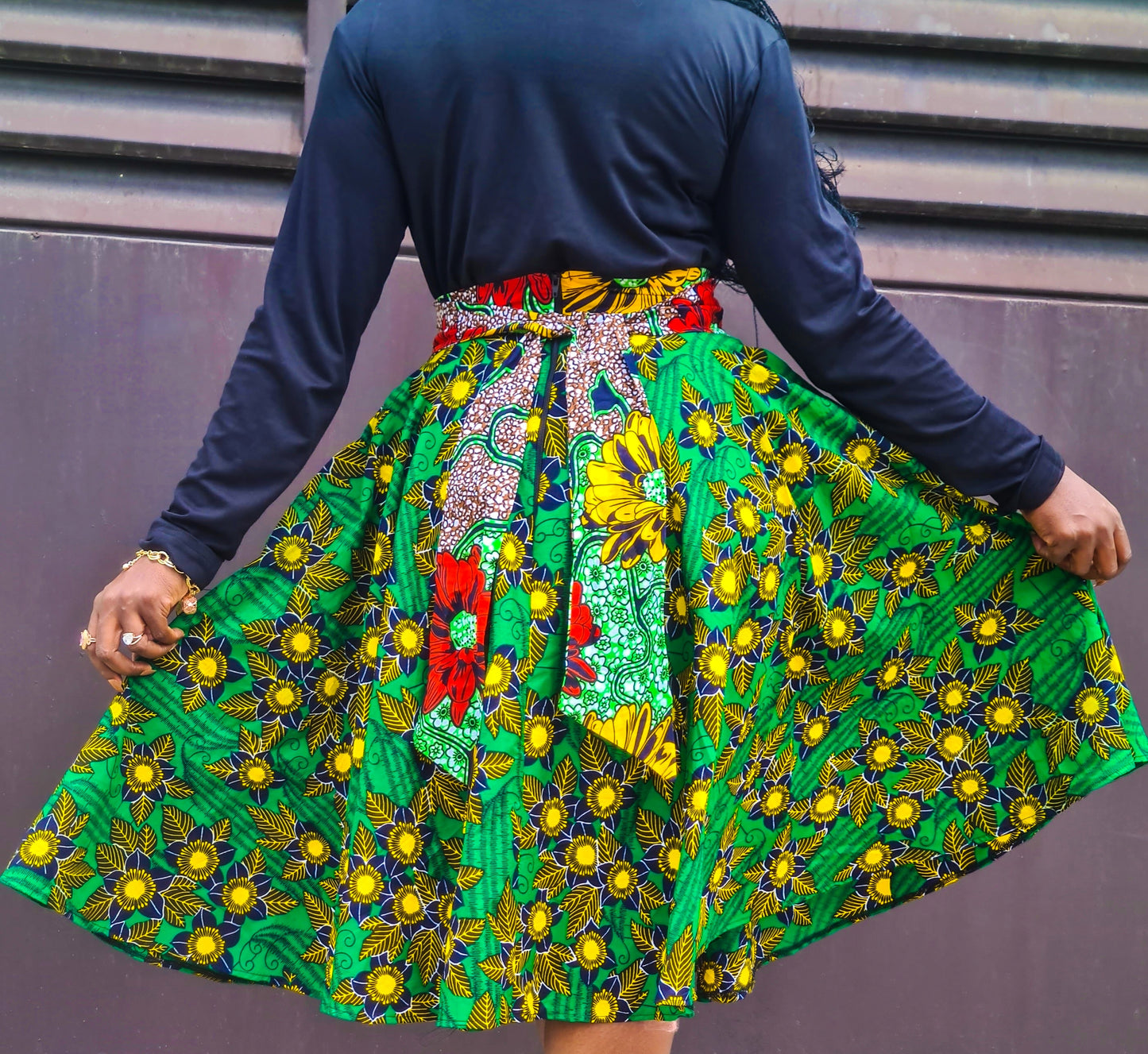 EKAETTE APRON SKIRT