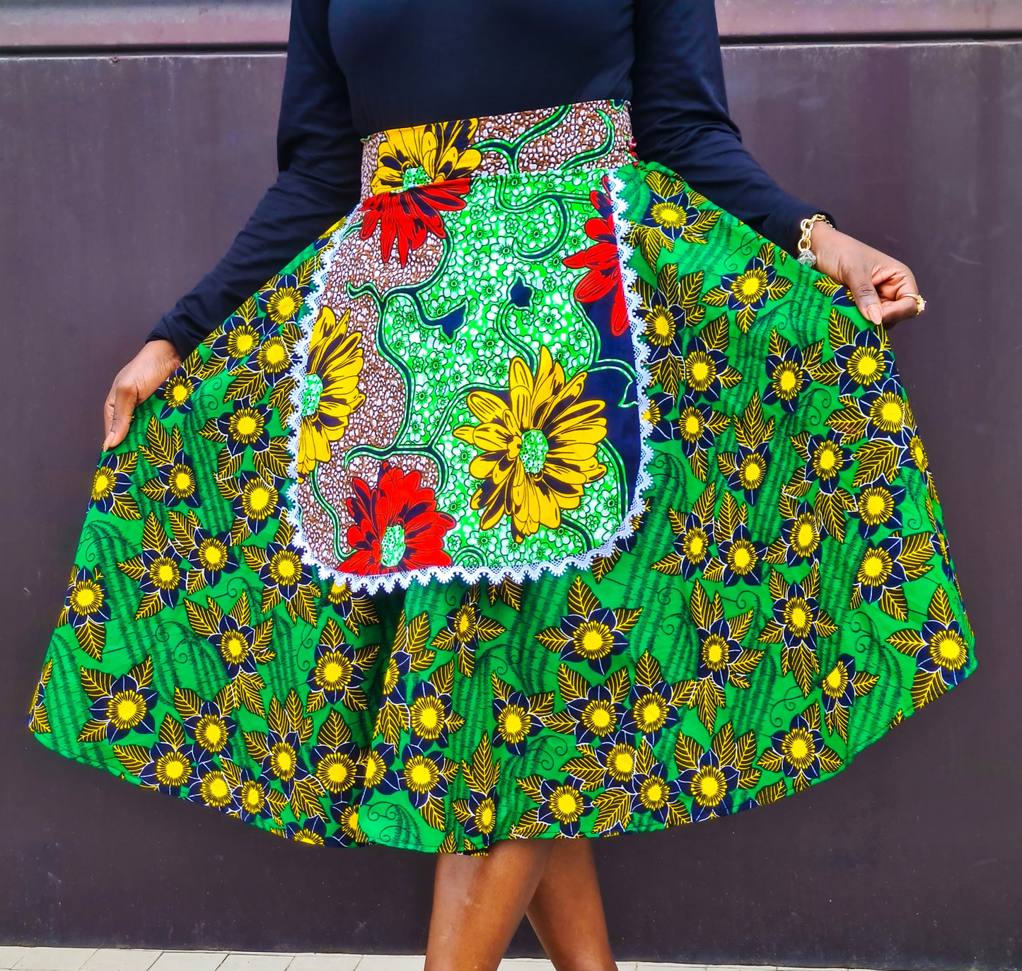 EKAETTE APRON SKIRT