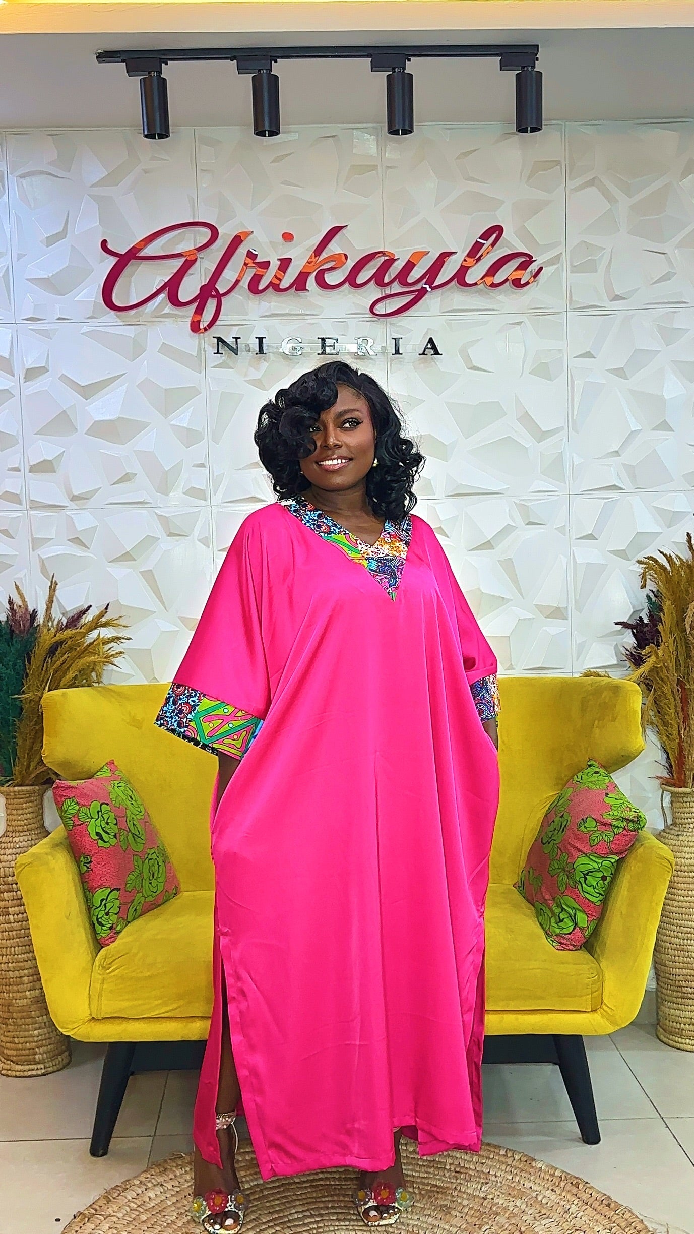 SILK KAFTAN