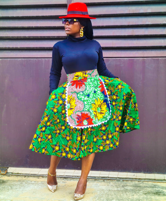 EKAETTE APRON SKIRT